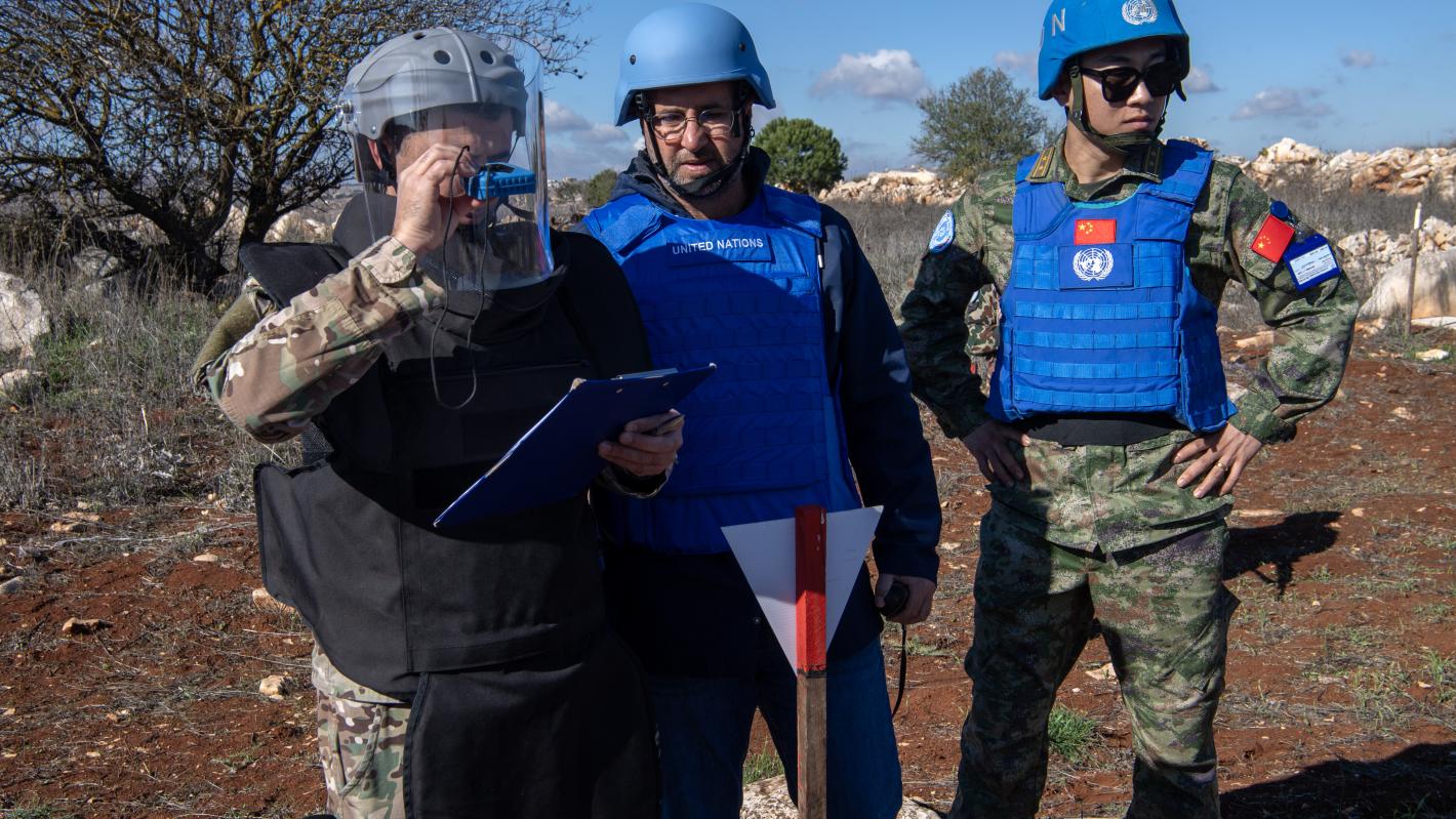 UNIFIL hands over cleared minefield to LAF