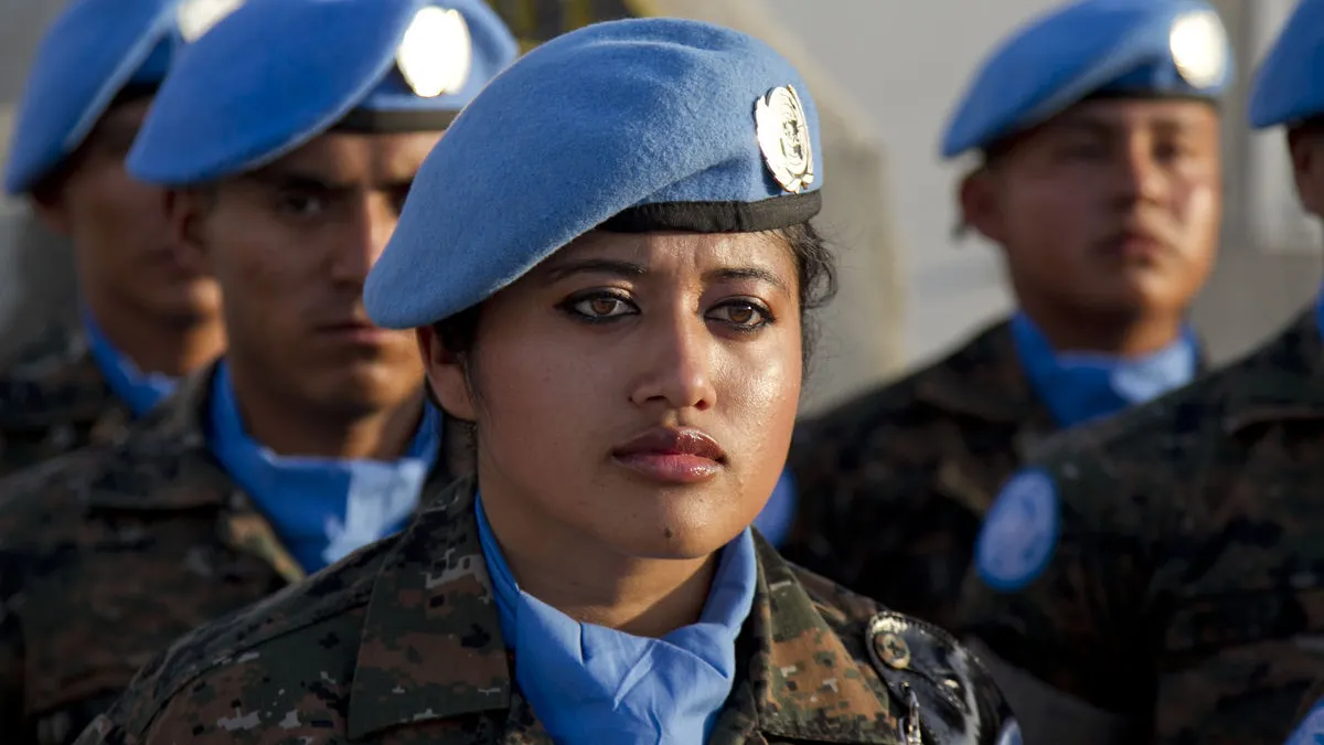 head shots of peacekeepers
