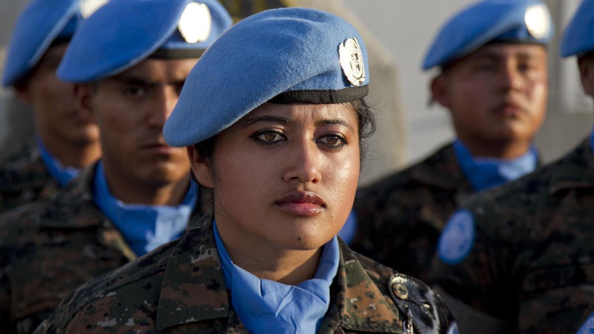head shots of peacekeepers