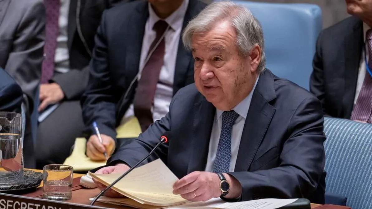 UN Chief Antonio Guterres