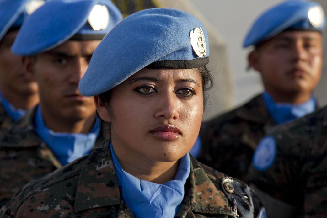 head shots of peacekeepers