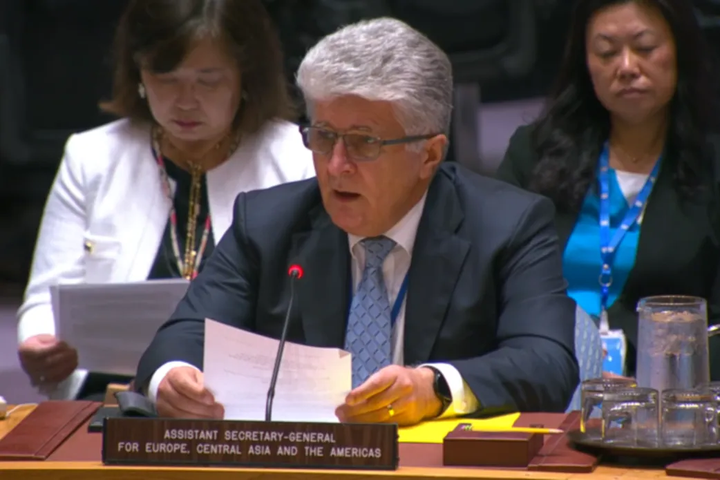Assistant Secretary-General for Europe, Central Asia and the Americas Miroslav Jenča. Assistant Secretary-General for Europe, Central Asia and the Americas Miroslav Jenča