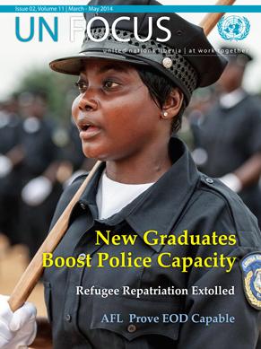 Cover of UN Focus (Vol 11, Issue 2 March-May 2014)